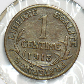 France 1913 Centime 153336 combine shipping