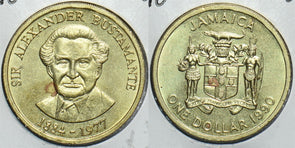 Jamaica 1990 Dollar UNC 904649 combine shipping