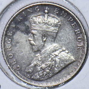 British India 1936 B 1/4 Rupee 194486 combine shipping