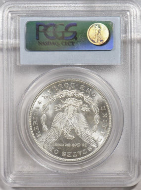 1880-s Morgan Dollar Silver Morgan dollar PCGS MS64 PC1540