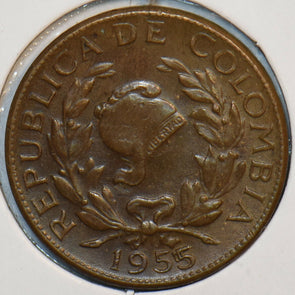 Colombia 1955 B 5 Centavos 152192 combine shipping