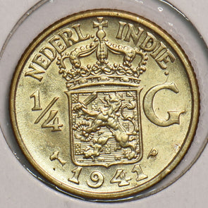 Netherlands East Indies 1941 P 1/4 Gulden 199233 combine shipping