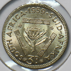South Africa 1959 3 Pence 193157 combine shipping