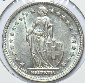 Switzerland 1955 2 Francs 240031 combine shipping