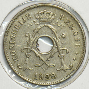 Belgium 1928 10 Centimes 298517 combine shipping