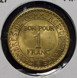 France 1921 Franc  191129 combine shipping
