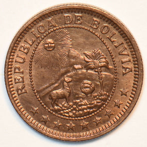 Bolivia 1951 Boliviano Alpaca animal 151451 combine shipping