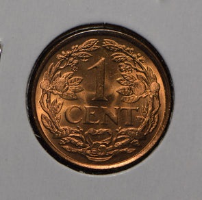 Netherlands Antilles 1963 Cent Lion animal  291692 combine shipping