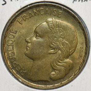 France 1953 50 Francs Rooster animal 297225 combine shipping