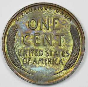 1951 Lincoln Wheat Cent Proof Brwon U0326