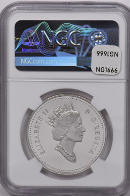 Canada 1999 Dollar Silver NGC Proof 70 UC Inernational Year Of Older Persons NG1