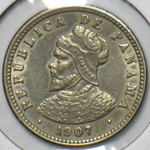 Panama 1907 1/2 Centesimo 296306 combine shipping