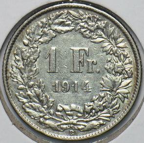 Switzerland 1914 Franc 193881 combine shipping