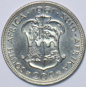 South Africa 1961 20 Cents 194514 combine shipping