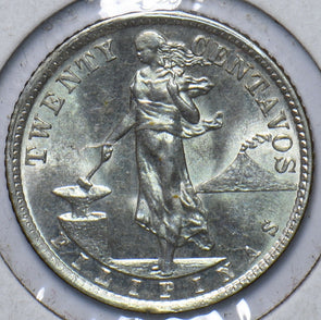 Philippines 1941 M 20 Centavos Eagle animal 294925 combine shipping