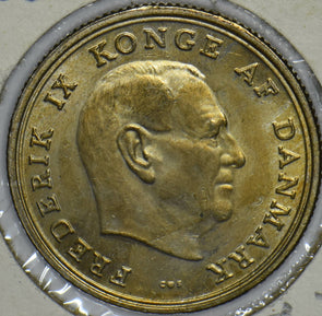 Denmark 1966 Fredrick IX Krone 290962 combine shipping
