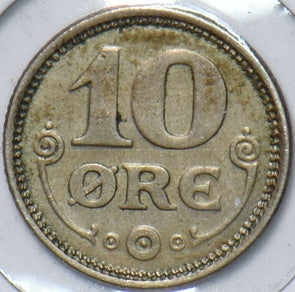 Denmark 1921 10 Ore 240253 combine shipping