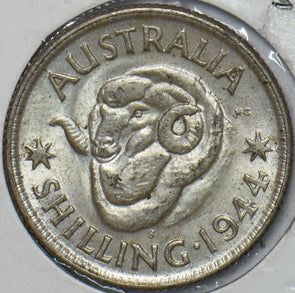 Australia 1944 S Shilling Merino animal 195117 combine shipping