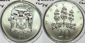 Jamaica 1974 20 Cents 153829 combine shipping