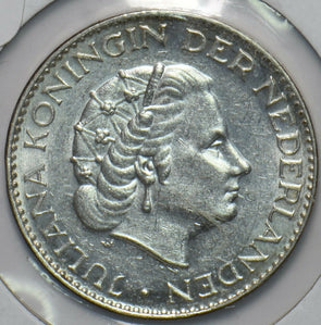 Netherlands 1955 Gulden Lion animal 193952 combine shipping