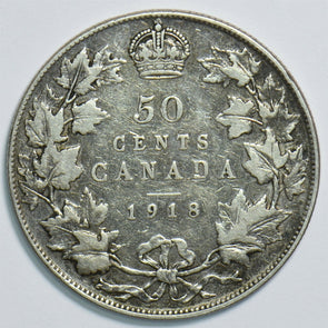 Canada 1918 50 Cents 0 240932 combine shipping