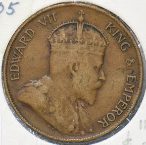 Hong Kong 1905 Cent 150630 combine shipping
