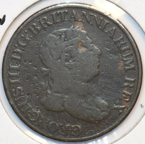 Ceylon 1815 London 1/2 Stiver Elephant animal Sri Lanka (1796-1948) 296342 combi