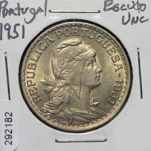 Portugal 1951 Escudo  292182 combine shipping