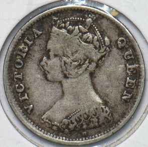 Hong Kong 1900 H 10 Cents KM 6.3 293916 combine shipping