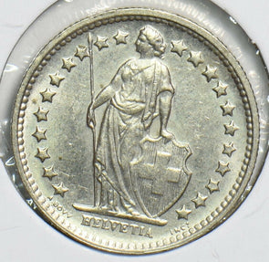 Switzerland 1969 1/2 Franc 240589 combine shipping