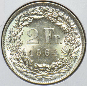Switzerland 1964 2 Francs 194233 combine shipping
