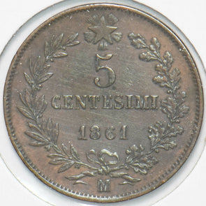 Italy 1961 5 Centesimi Vittorio Emanvele II 292958 combine shipping