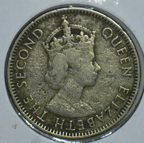 British Honduras 1955 25 Cents 150480 combine shipping