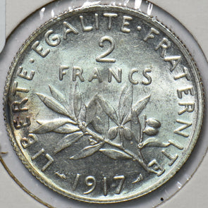 France 1917 2 Francs 294230 combine shipping
