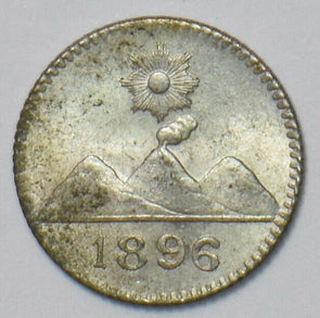 Guatemala 1896 1/4 Real 295300 combine shipping