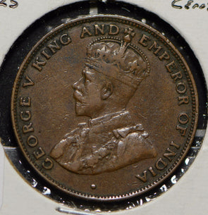 Hong Kong 1925 Cent  901635 combine shipping