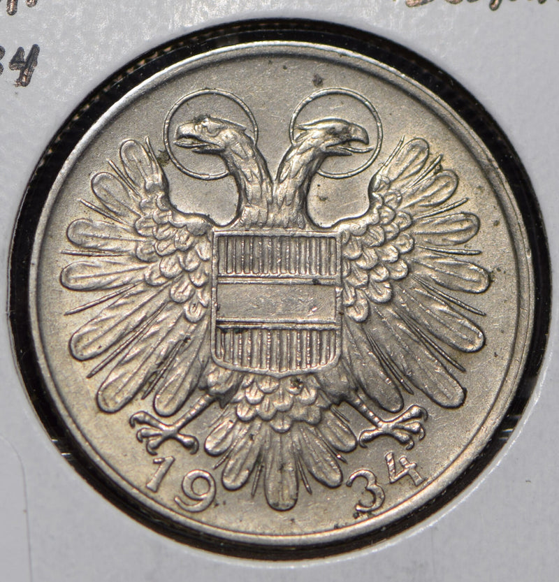 Austria 1934 Schilling  292095 combine shipping