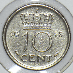 Netherlands 1948 10 Cents 190882 combine shipping