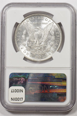 1882-S Morgan Dollar Silver NGC MS63 NI0017