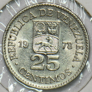Venezuela 1978 25 Centimos 152707 combine shipping