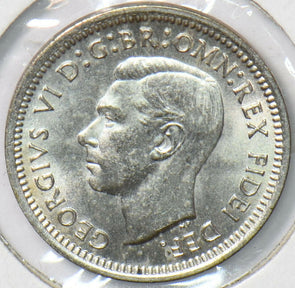 Australia 1951 3 Pence  291014 combine shipping