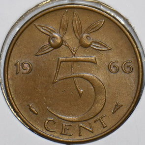Netherlands 1966 5 Cents 152497 combine shipping