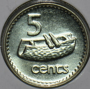 Fiji 1998 5 Cents 903714 combine shipping