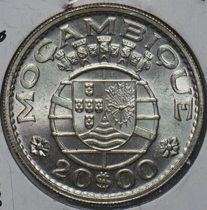 Mozambique 1960 20 Escudos 490644 combine shipping