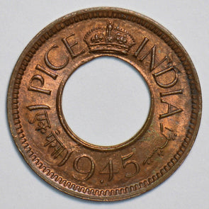 India British 1945 Pice 491410 combine shipping