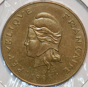 French Polynesia 1995 100 Francs 151626 combine shipping