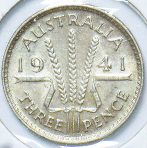 Australia 1941 3 Pence Georgivs VI 902269 combine shipping