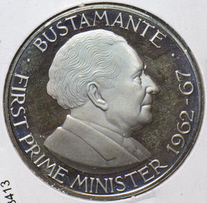 Jamaica 1973 Dollar Crocodile animal 193413 combine shipping