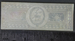 BU0155 China 1800 ~1899 Gaming Token Mother of Pearl