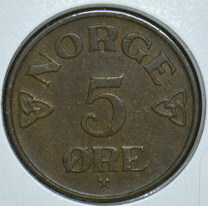 Norway 1956 5 Ore 150494 combine shipping